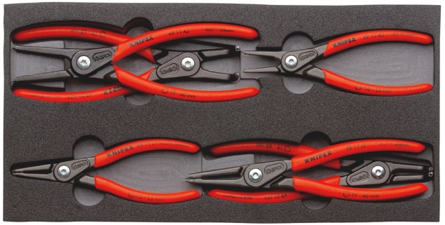 Afbeeldingen van KNIPEX Precisie-borgveertangenset