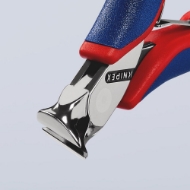 Afbeeldingen van KNIPEX Elektronica-voorsnijtang met schuine kop