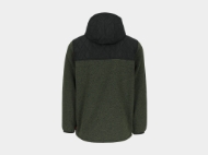 Afbeeldingen van Bores fleece jas dark khaki/black