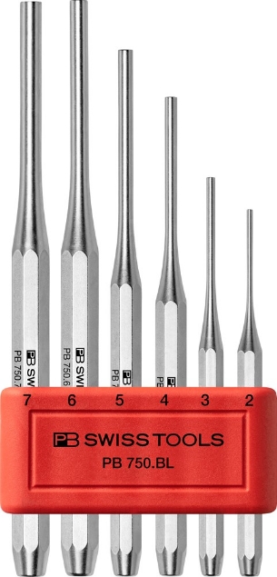 Afbeeldingen van PB Swiss Tools AG Pendrijver, achtkant, set in houder 33 Splintentreiber