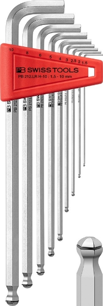 Afbeeldingen van PB Swiss Tools AG Inbussleutel set met kogelkop, mm 22 Sechskant mm