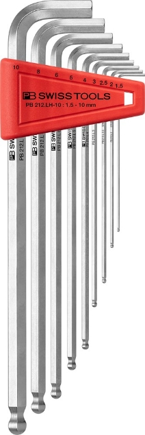 Afbeeldingen van PB Swiss Tools AG Inbussleutel set met kogelkop, mm 22 Sechskant mm