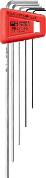 Afbeeldingen van PB Swiss Tools AG Inbussleutel zeskant, set in houder, mm 22 Sechskant mm