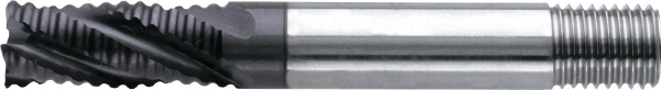 Afbeeldingen van HSS-E Ruwfrees DIN 844-D kort‚ type NR‚ TiAlN