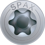 Afbeeldingen van SPAX Spaanplaatschroef verzonken kop T-STAR plus staal