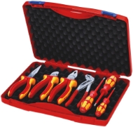 Afbeeldingen van KNIPEX Gereedschapsbox "RED" Electro Set 2