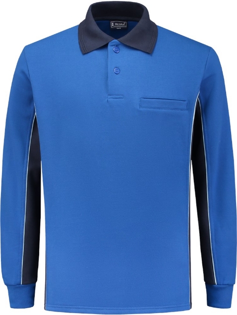 Afbeeldingen van WorkMan® Bi-Colour Polo Sweater 6.2404