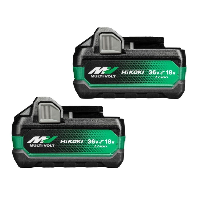 Afbeeldingen van HiKOKI Twin Pack MULTI VOLT ACCU BSL36A18X