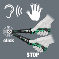 Afbeeldingen van Wera Momentsleutel Click-Torque E 1