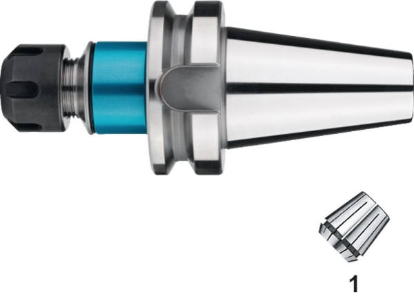 Afbeeldingen van Synchro Taphouder volgens MAS 403-BT AD/B‚ voor ER spantangen (met vierkant)