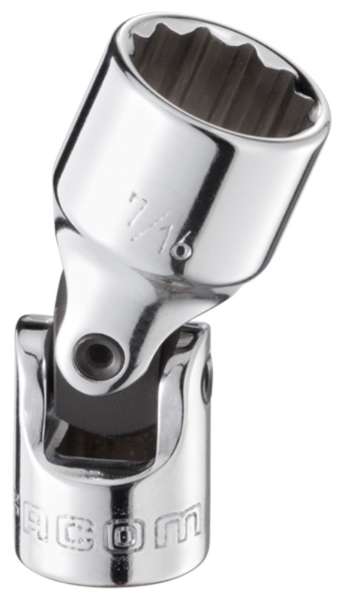 Afbeeldingen van Doppen 1/4', scharnier, 12 kant