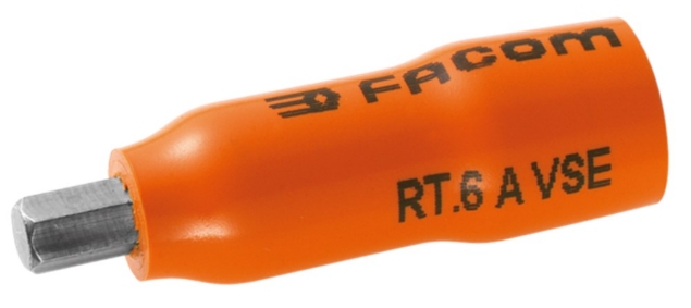 Afbeeldingen van Dopsleutel 1/4" zeskant VDE