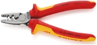 Afbeeldingen van KNIPEX Krimptang voor adereindhulzen