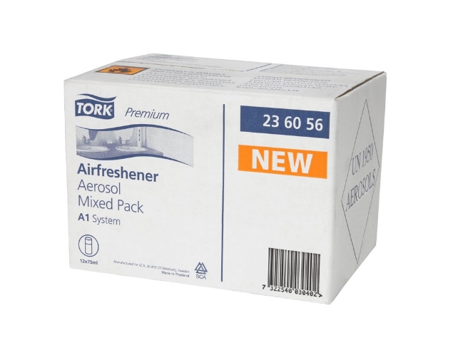 Afbeeldingen van Tork Luchtverfrisser Spray mix pakket 3 Parfums Premium