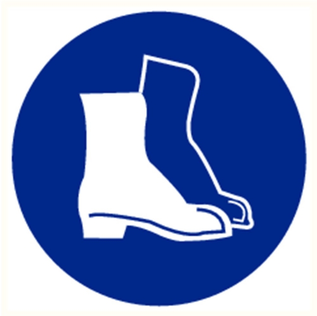 Afbeeldingen van Pikt-o-norm Pictogram veiligheidsschoenen verplicht
