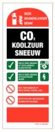 Afbeeldingen van Pikt-o-norm Pictogram gebruiksaanwijzing co-blusser