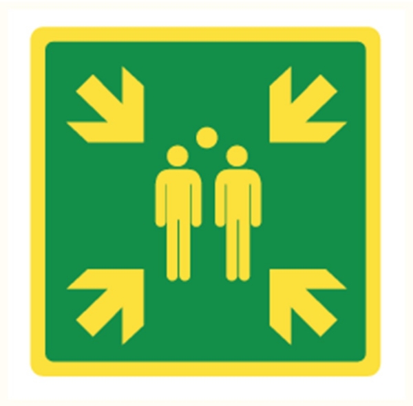 Afbeeldingen van Pikt-o-norm Pictogram verzamelplaats