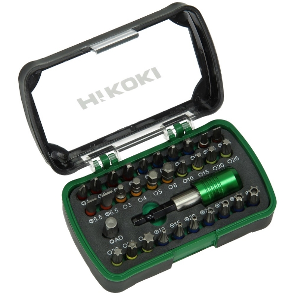 Afbeeldingen van HiKOKI Bitset 32-delig