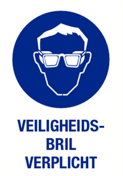 Afbeeldingen van Pikt-o-norm Pictogram oogbescherming verplicht