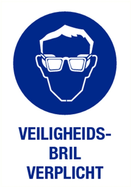 Afbeeldingen van Pikt-o-norm Pictogram oogbescherming verplicht