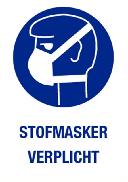 Afbeeldingen van Pikt-o-norm Pictogram stofmasker verplicht