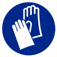 Afbeeldingen van Pikt-o-norm Pictogram handschoenen verplicht