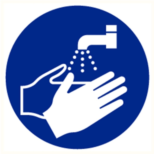 Afbeeldingen van Pikt-o-norm Pictogram handen wassen verplicht