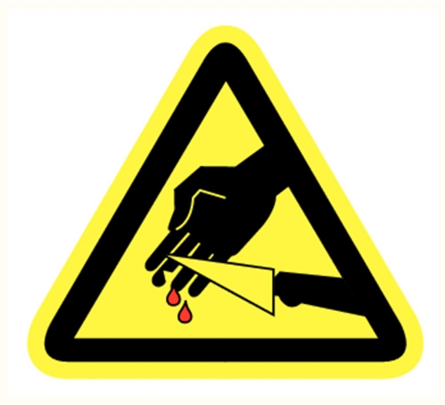 Afbeeldingen van Pikt-o-norm Pictogram snijden, messen