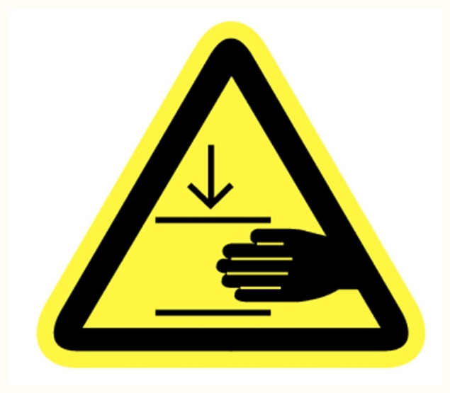 Afbeeldingen van Pikt-o-norm Pictogram pletgevaar hand