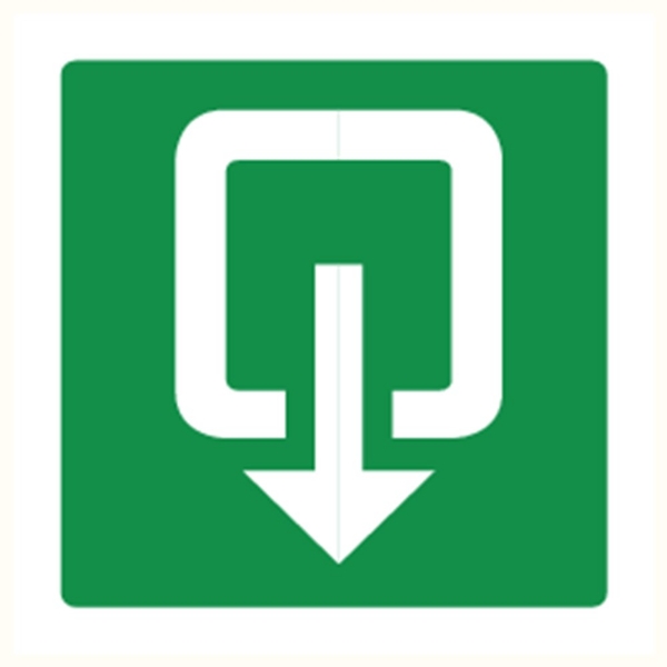 Afbeeldingen van Pikt-o-norm Pictogram uitgang