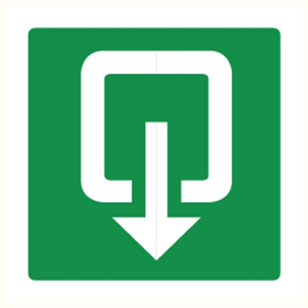 Afbeeldingen van Pikt-o-norm Pictogram uitgang