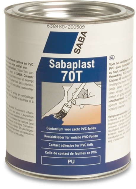 Afbeeldingen van Saba PVC-lijm 70T