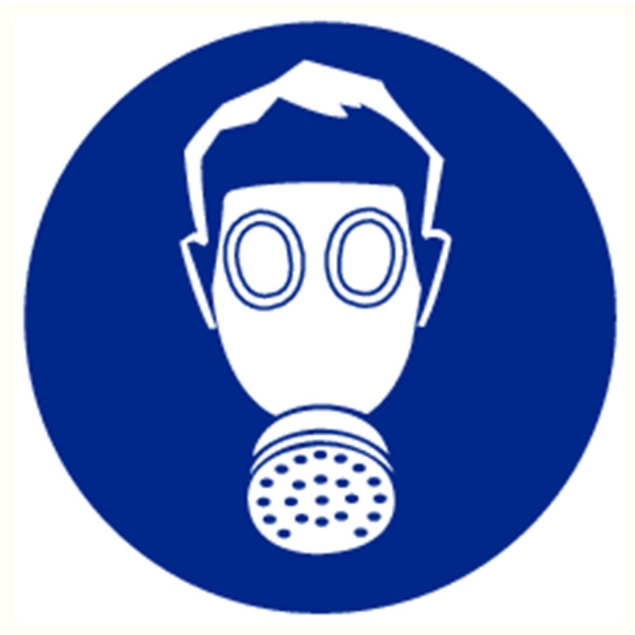Afbeeldingen van Pikt-o-norm Pictogram gasmasker verplicht