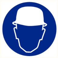 Afbeeldingen van Pikt-o-norm Pictogram helm verplicht