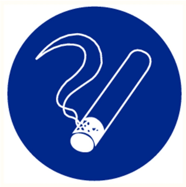Afbeeldingen van Pikt-o-norm Pictogram roken toegestaan
