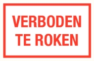 Afbeeldingen van Pikt-o-norm Tekstbord verboden te roken