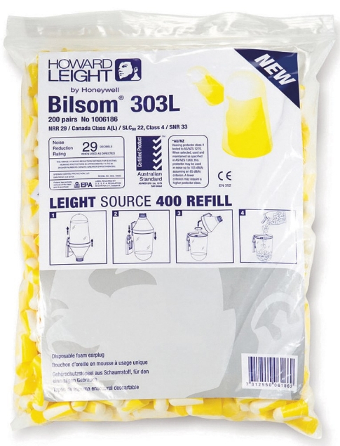 Afbeeldingen van Honeywell Howard Leight Bilsom oordoppen navulling 303L