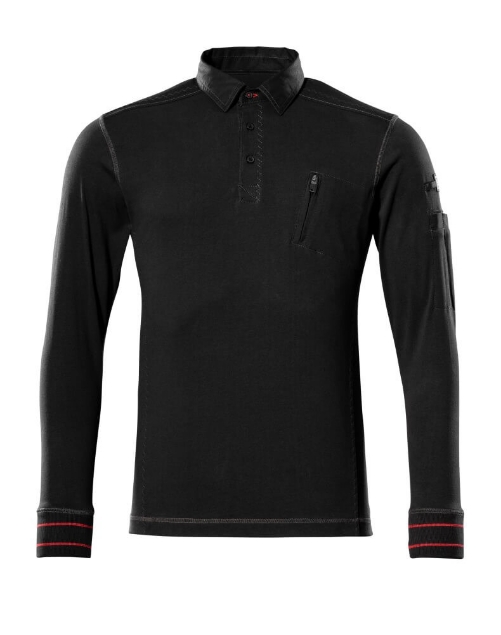 Afbeeldingen van Polosweatshirt