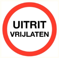 Afbeeldingen van Pikt-o-norm Pictogram uitrit vrijlaten