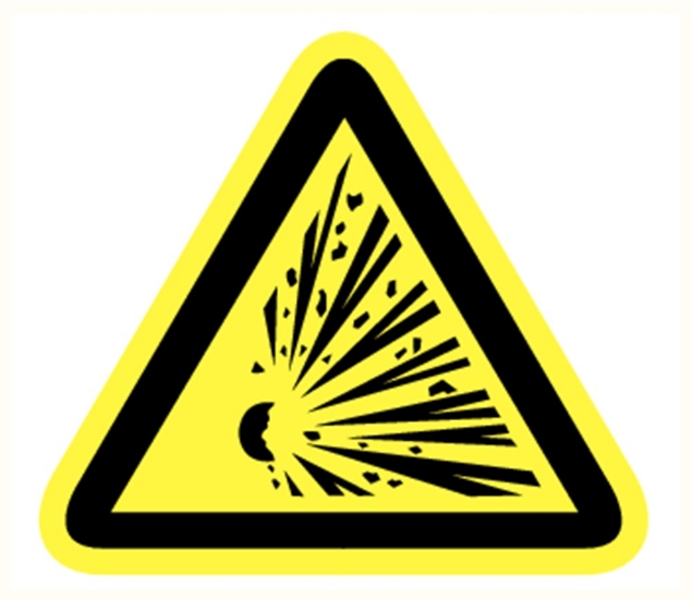 Afbeeldingen van Pikt-o-norm Pictogram explosieve stoffen