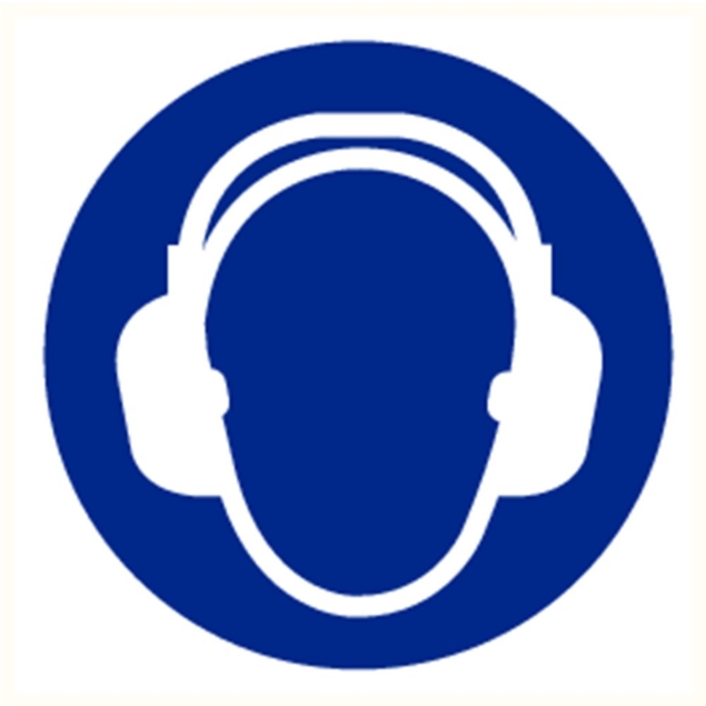 Afbeeldingen van Pikt-o-norm Pictogram gehoorbescherming dragen verplicht