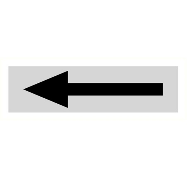Afbeeldingen van Pikt-o-norm Pictogram pijl alulook PVC 165x45mm