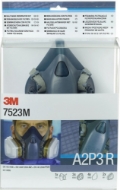Afbeeldingen van 3M Starterskit voor halfgelaatsmaskers met A2-P3 R filtercombinatie 7523M