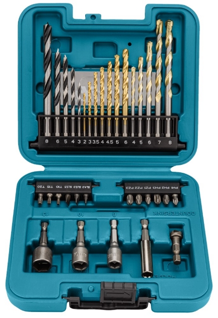 Afbeeldingen van Makita Boor/Bit Set 34-Delig B-68498