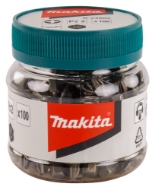 Afbeeldingen van Makita Schroefbit PZ2x25mm pot 100 st B-24882