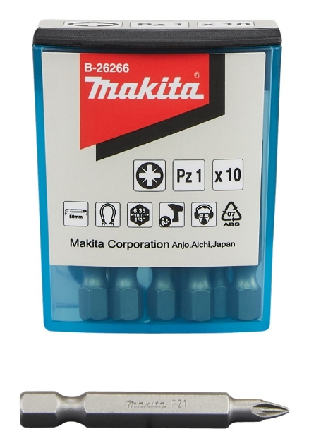 Afbeeldingen van Makita Schroefbit PZ1x50 10stk B-26266