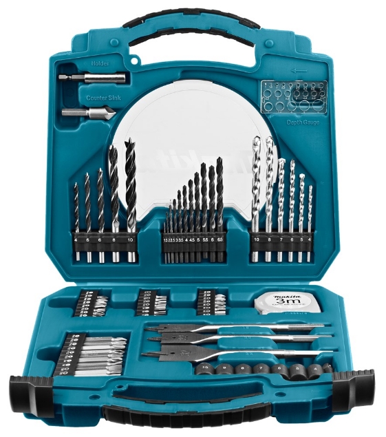 Afbeeldingen van Makita Boor/Bit Set 71-Delig D-47145