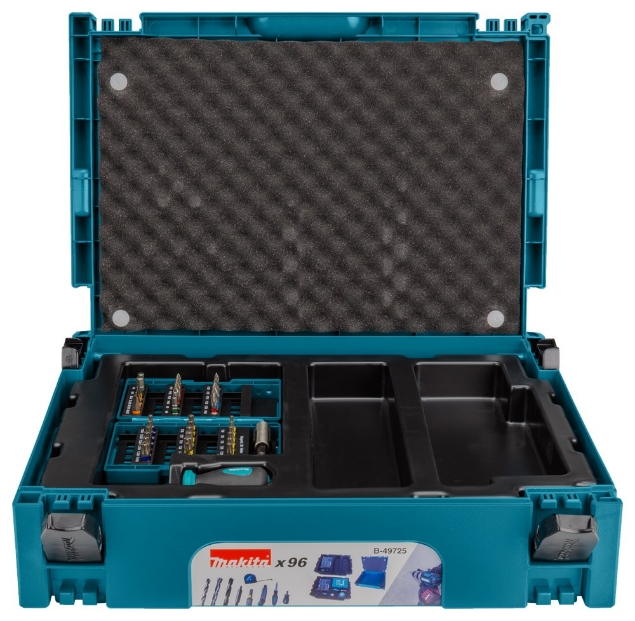Afbeeldingen van Makita Boor-/bitset 96-delig Mbox B-49725