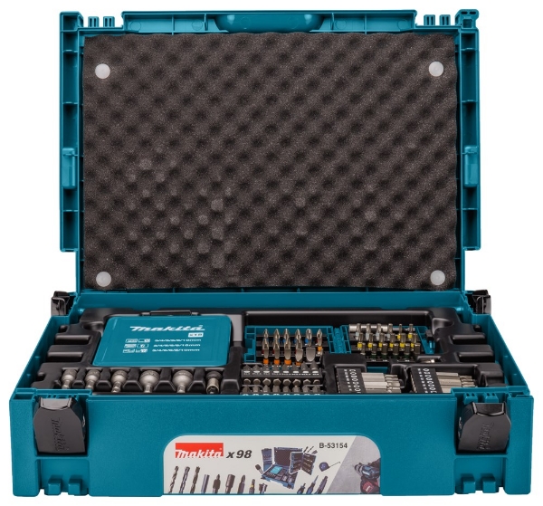 Afbeeldingen van Makita Boor/Bit Set 98-dlg M-box nr1 B-53154