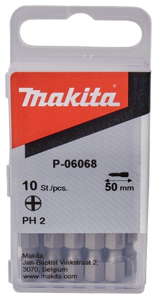Afbeeldingen van Makita Schroefbit Ph2X50Mm 1/4 P-06068